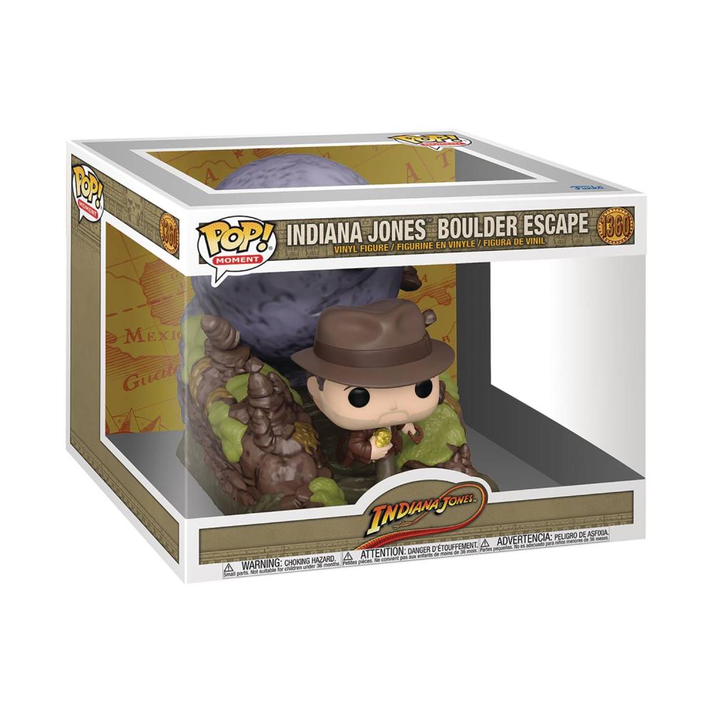POP MOVIES INDIANA JONES ROTLA INDIANA JONES BOULDER ESCAPE VIN FIG