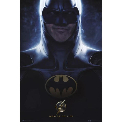 FLASH WHEN WORLDS COLIDE MOVIE BATMAN POSTER