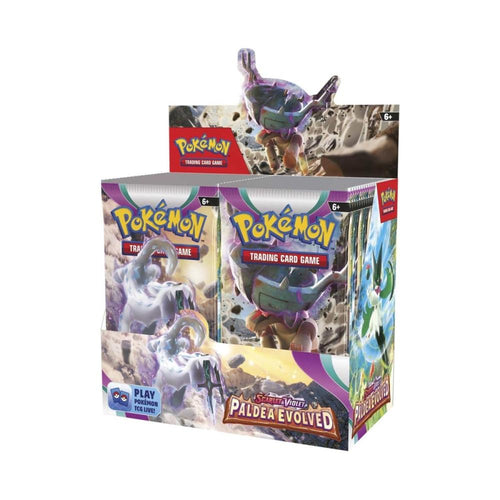 POKEMON TCG SCARLET AND VIOLET PALDEA EVOLVED BOOSTER BOX