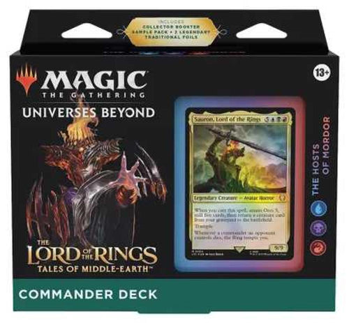MTG LOTR THE HOSTS OF MORDOR COMMANDER DECK