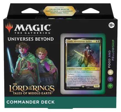 MTG LOTR FOOD AND FELLOWSHIP COMMANDER DECK