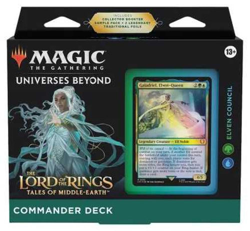 MTG LOTR ELVEN COUNCIL COMMANDER DECK
