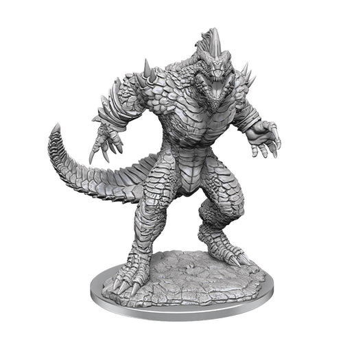 D&D NOLZURS MARVELOUS MINIS LIZARDFOLK RENDER