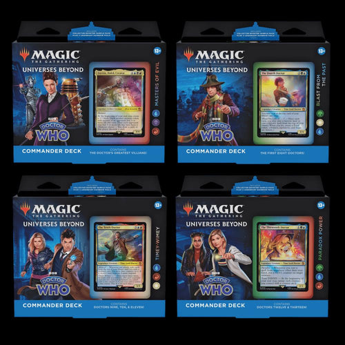 MTG TCG DOCTOR WHO COMMANDER DECK CARTON