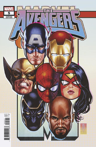 AVENGERS #5 MARK BROOKS CORNER BOX VAR CVR B