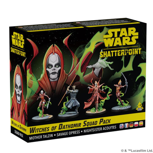 STAR WARS SHATTERPOINT MINIATURES GAME EXPANSION WITCHED OF DATHOMIR: MOTHER TALZIN SQUAD PACK