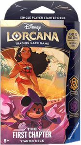 DISNEY LORCANA : THE FIRST CHAPTER STARTER DECK AMBER AMETHYST