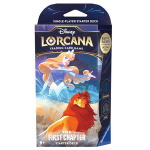 DISNEY LORCANA : THE FIRST CHAPTER STARTER DECK SAPPHIRE STEEL