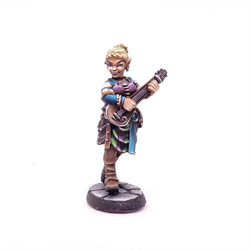 07097 REAPER MINIATURES RYELLE RAINHEATHER, ELF BARD