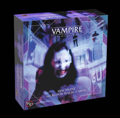 VAMPIRE MASQUERADE DISCIPLINE AND BLOOD MAGIC CARDS