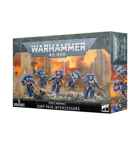WARHAMMER 40K SPACE MARINES: JUMP PACK INTERCESSORS