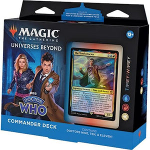 MTG TCG DOCTOR WHO TIMEY-WIMEY COMMANDER DECK