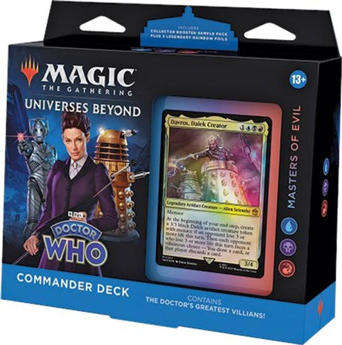 MTG TCG DOCTOR WHO MASTERS OF EVIL COMMANDER DECK