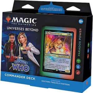 MTG TCG DOCTOR WHO PARADOX POWER COMMANDER DECK