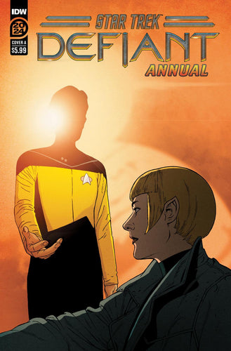 STAR TREK DEFIANT ANNUAL COVER A ROSANAS CVR A