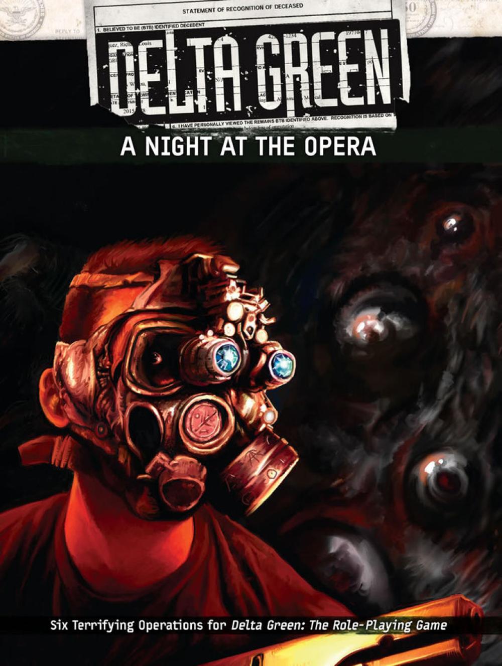 DELTA GREEN NIGHT AT THE OPERA RPG