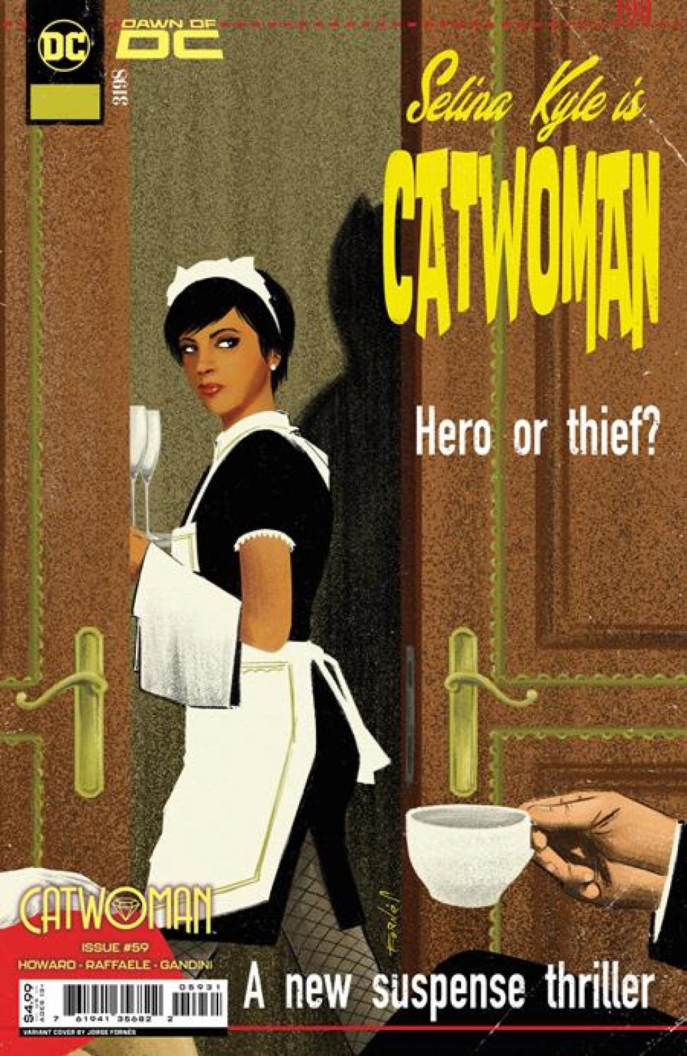 CATWOMAN #59 CVR C JORGE FORNES CARD STOCK VAR