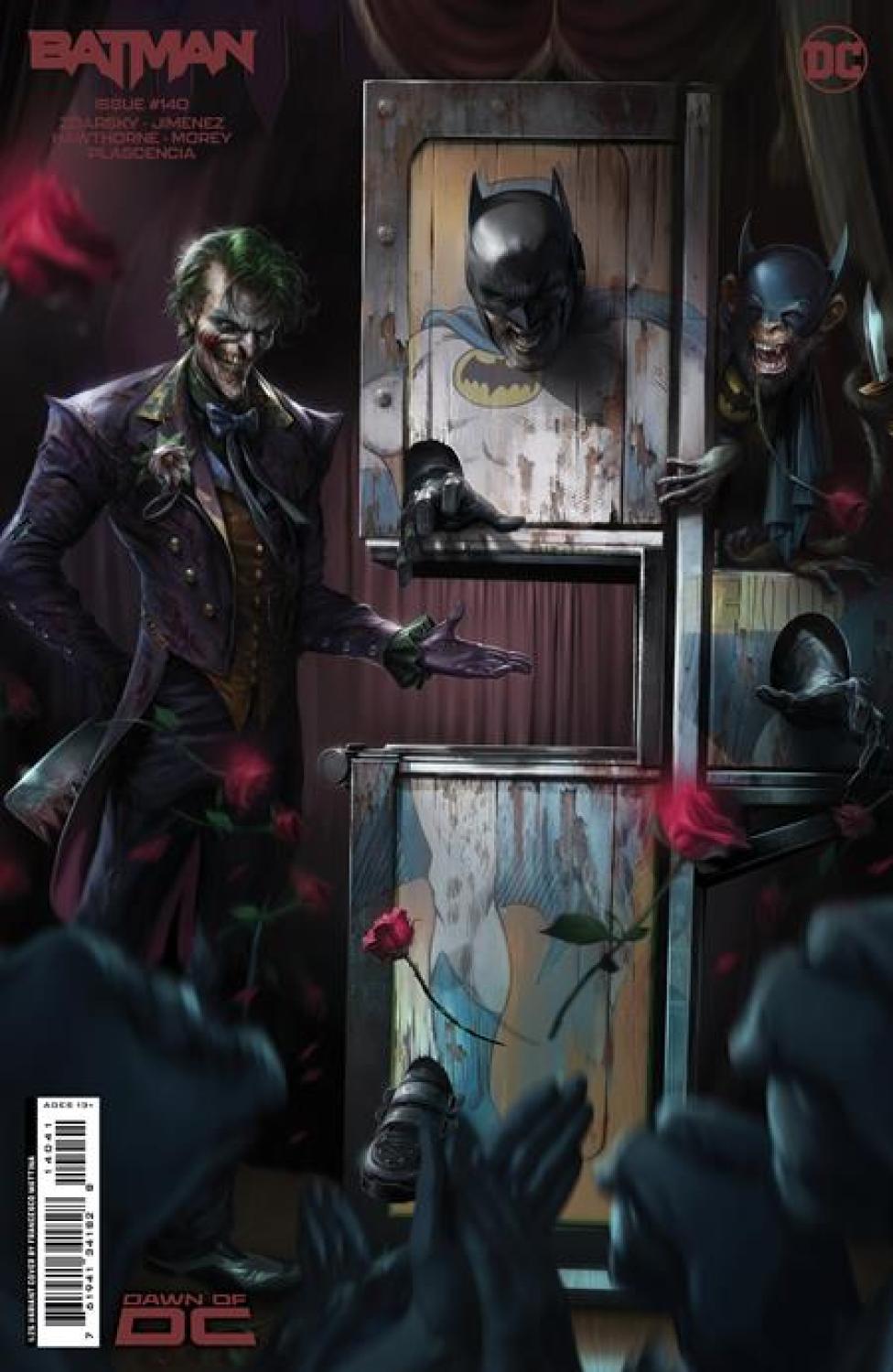 BATMAN #140 CVR F INC 1:25 FRANCESCO MATTINA CARD STOCK VAR 1:25 INCV
