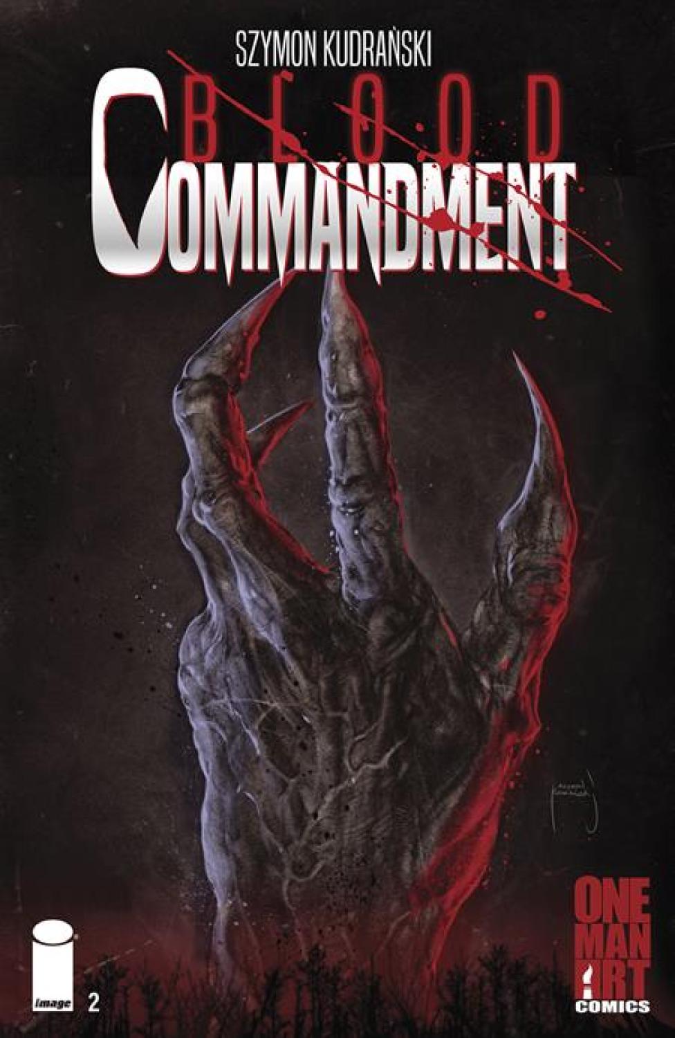 BLOOD COMMANDMENT #2 CVR A KUDRANSKI OF 4