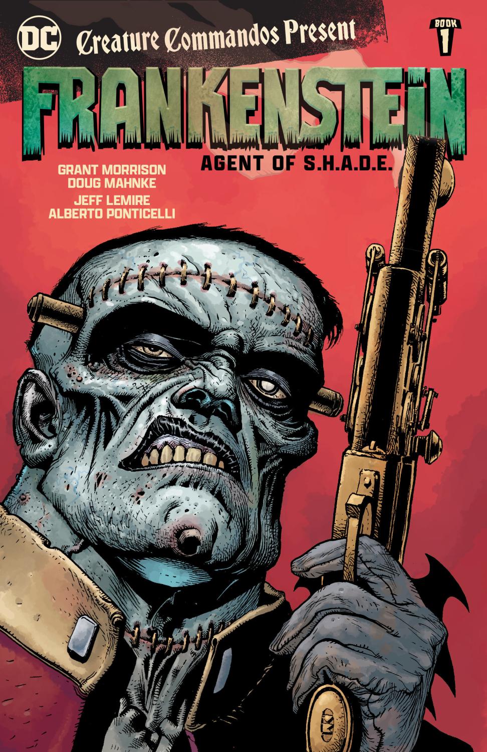 CREATURE COMMANDOS PRESENT FRANKENSTEIN AGENT OF SHADE TP BOOK 01