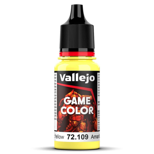 72109 VALLEJO GAME COLOR: TOXIC YELLOW PAINT 18ML