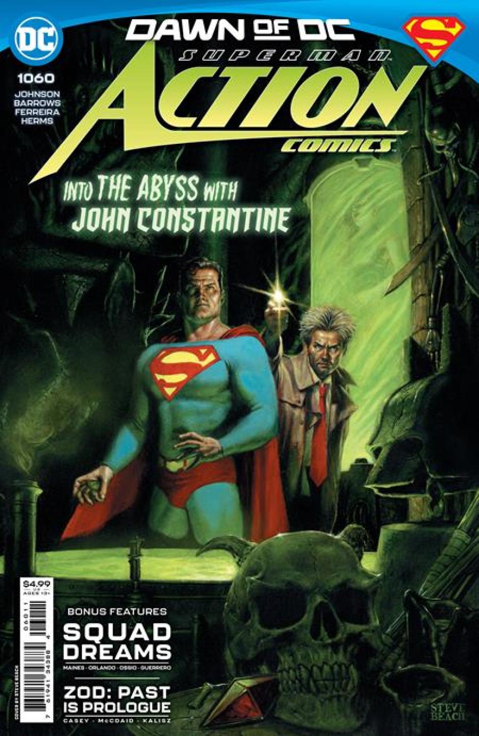 ACTION COMICS #1060 CVR A STEVE BEACH TITANS BEAST WORLD