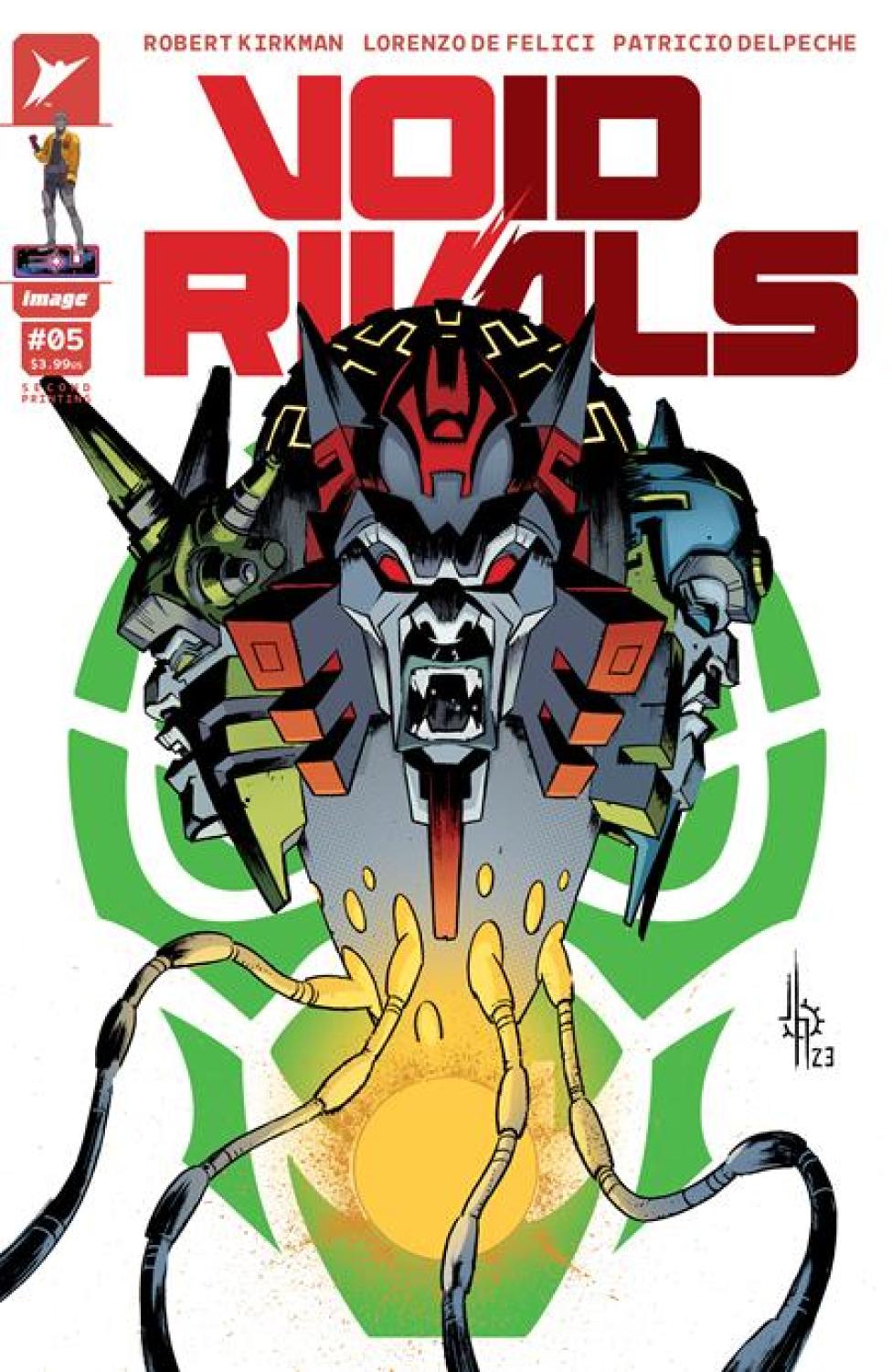 VOID RIVALS #5 SECOND PRINTING CVR E JASON HOWARD RAGE VAR