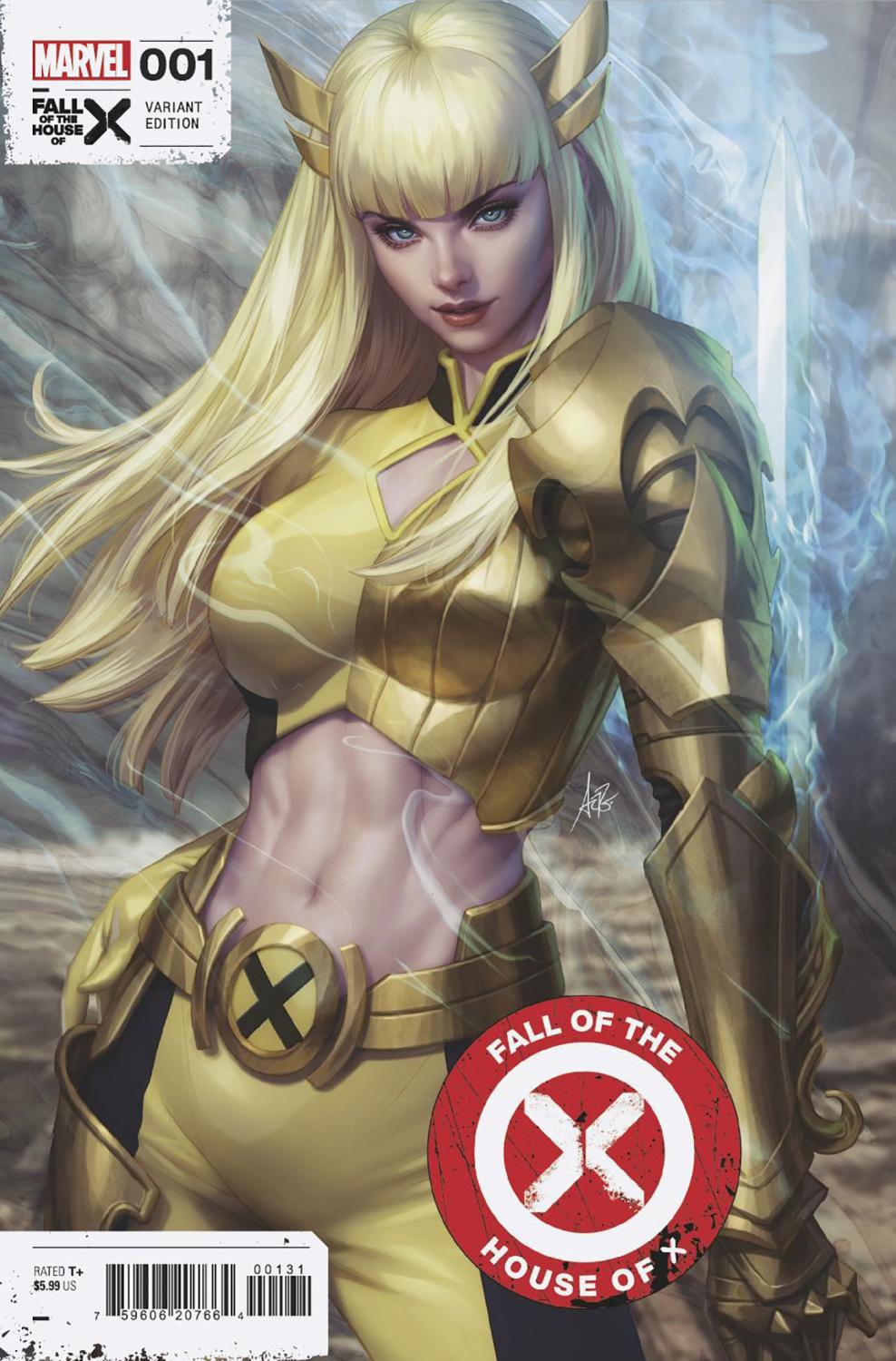 FALL OF THE HOUSE OF X #1 ARTGERM MAGIK VAR FHX CVR C