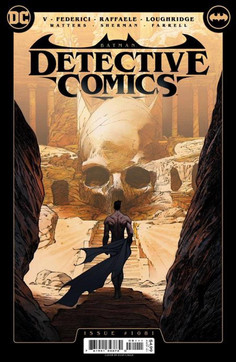 DETECTIVE COMICS #1081 CVR A EVAN CAGLE