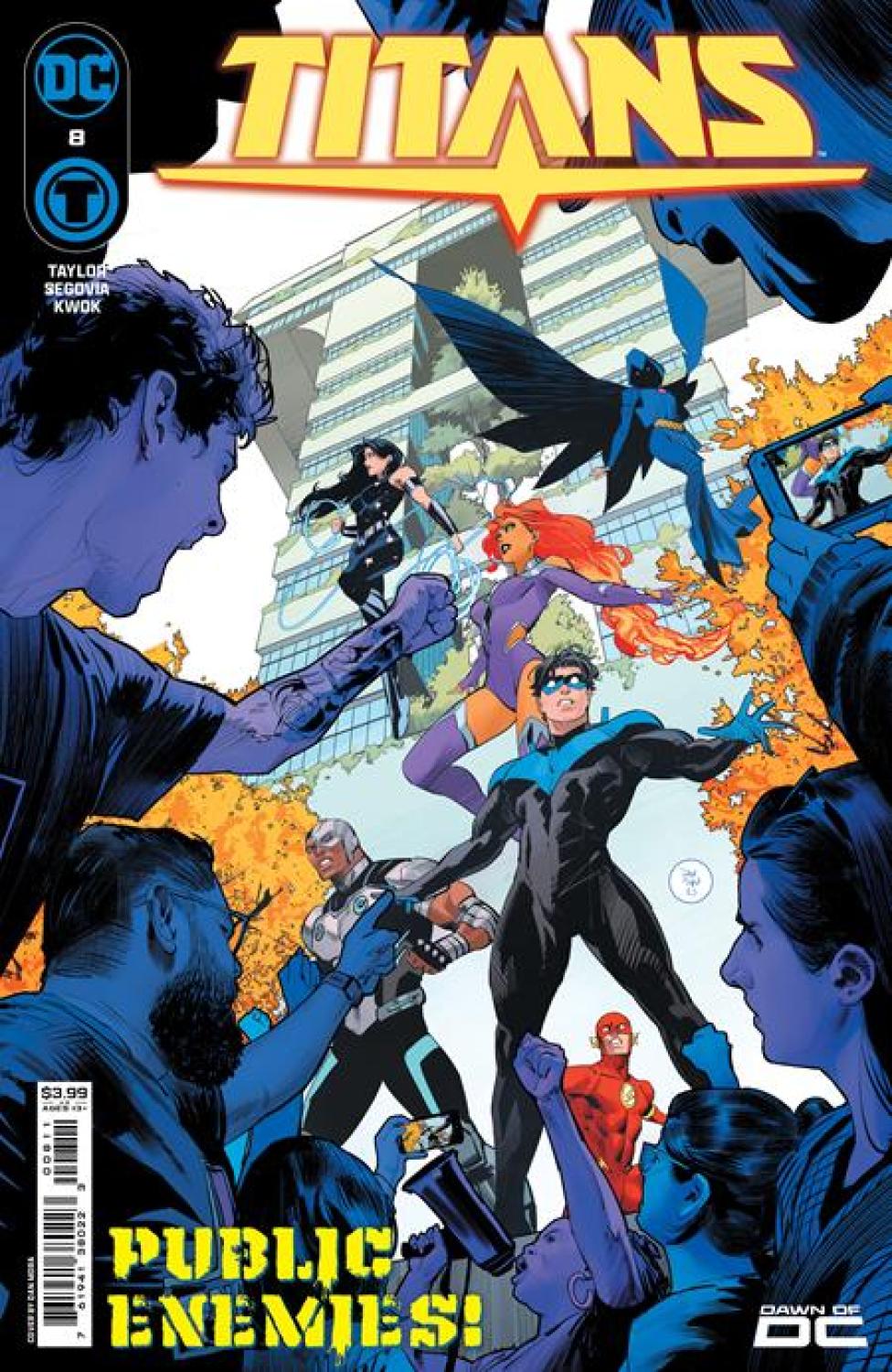 TITANS #8 CVR A DAN MORA