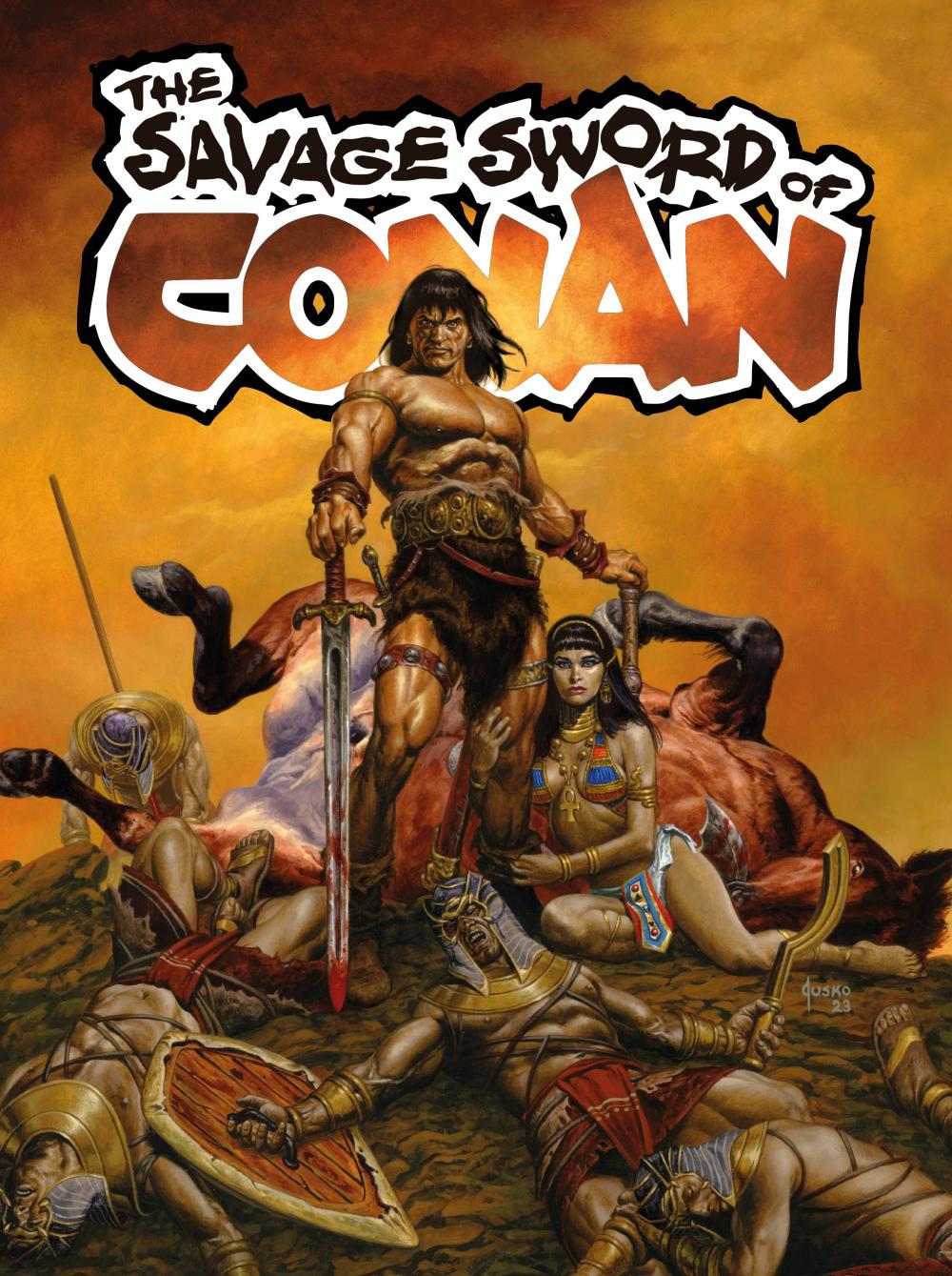 SAVAGE SWORD OF CONAN #1 CVR A JUSKO OF 6