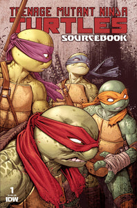 TEENAGE MUTANT NINJA TURTLES SOURCEBOOK #1 COVER A SANTOLOUCO CVR A