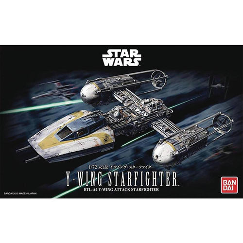 STAR WARS 1/72 Y-Wing Starfighter Model Kit