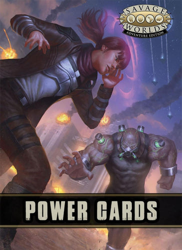 SAVAGE WORLD POWER CARDS DECK