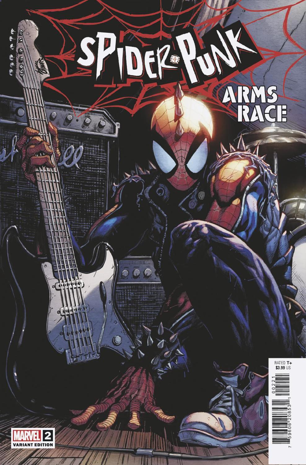 SPIDER-PUNK ARMS RACE #2 RYAN STEGMAN VAR CVR B