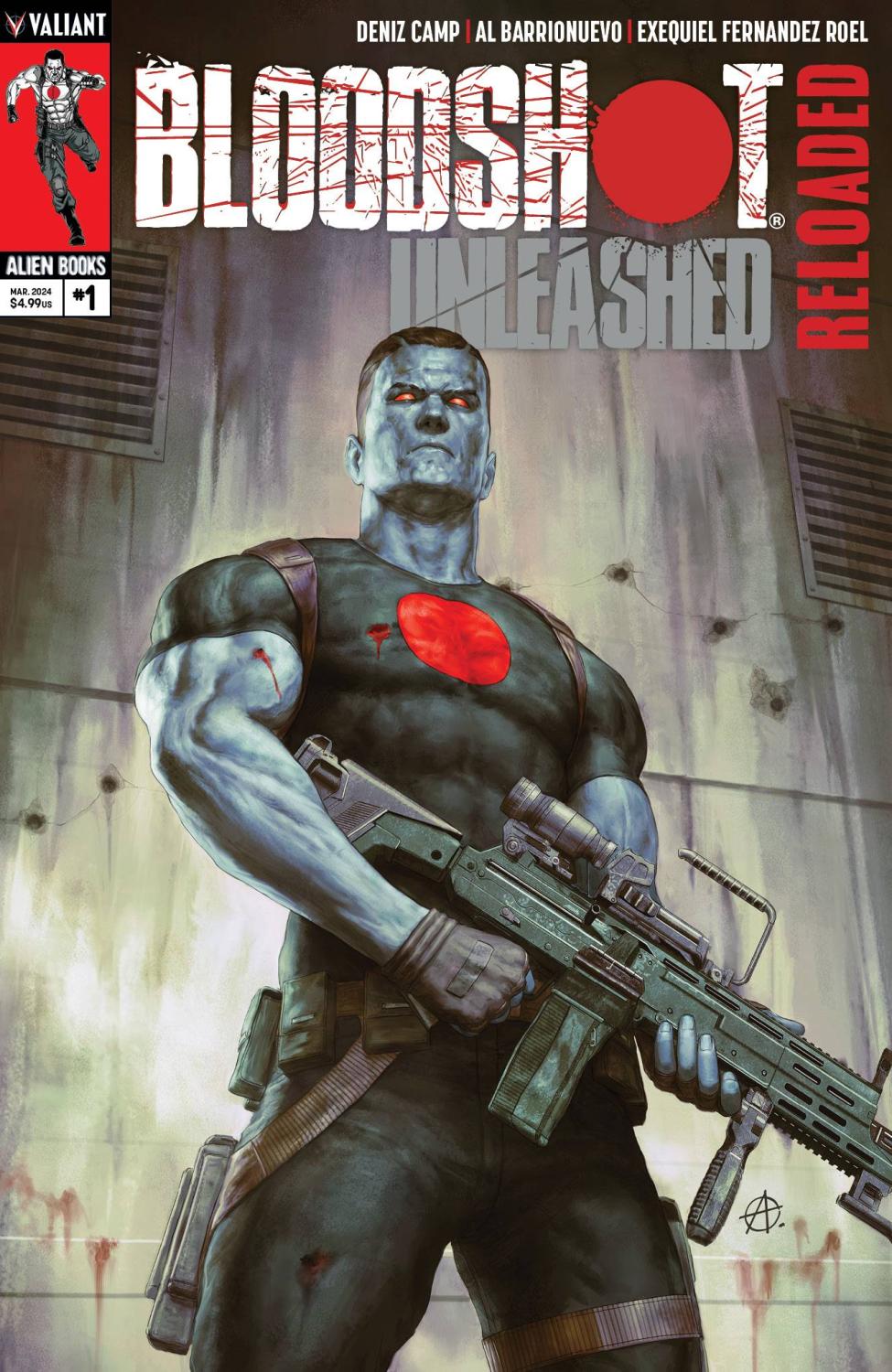 BLOODSHOT UNLEASHED RELOADED #1 CVR A ALESSIO C OF 2