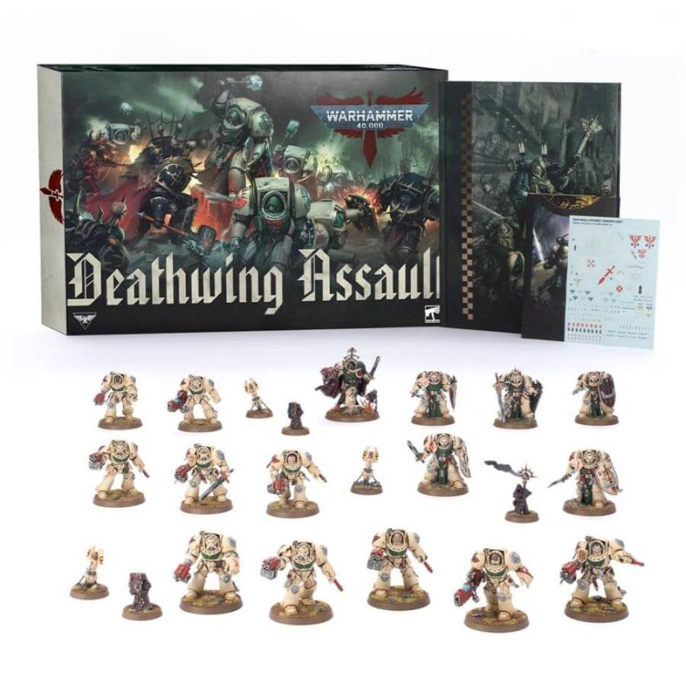 WARHAMMER 40K DARK ANGELS DEATHWING ASSAULT ARMY SET