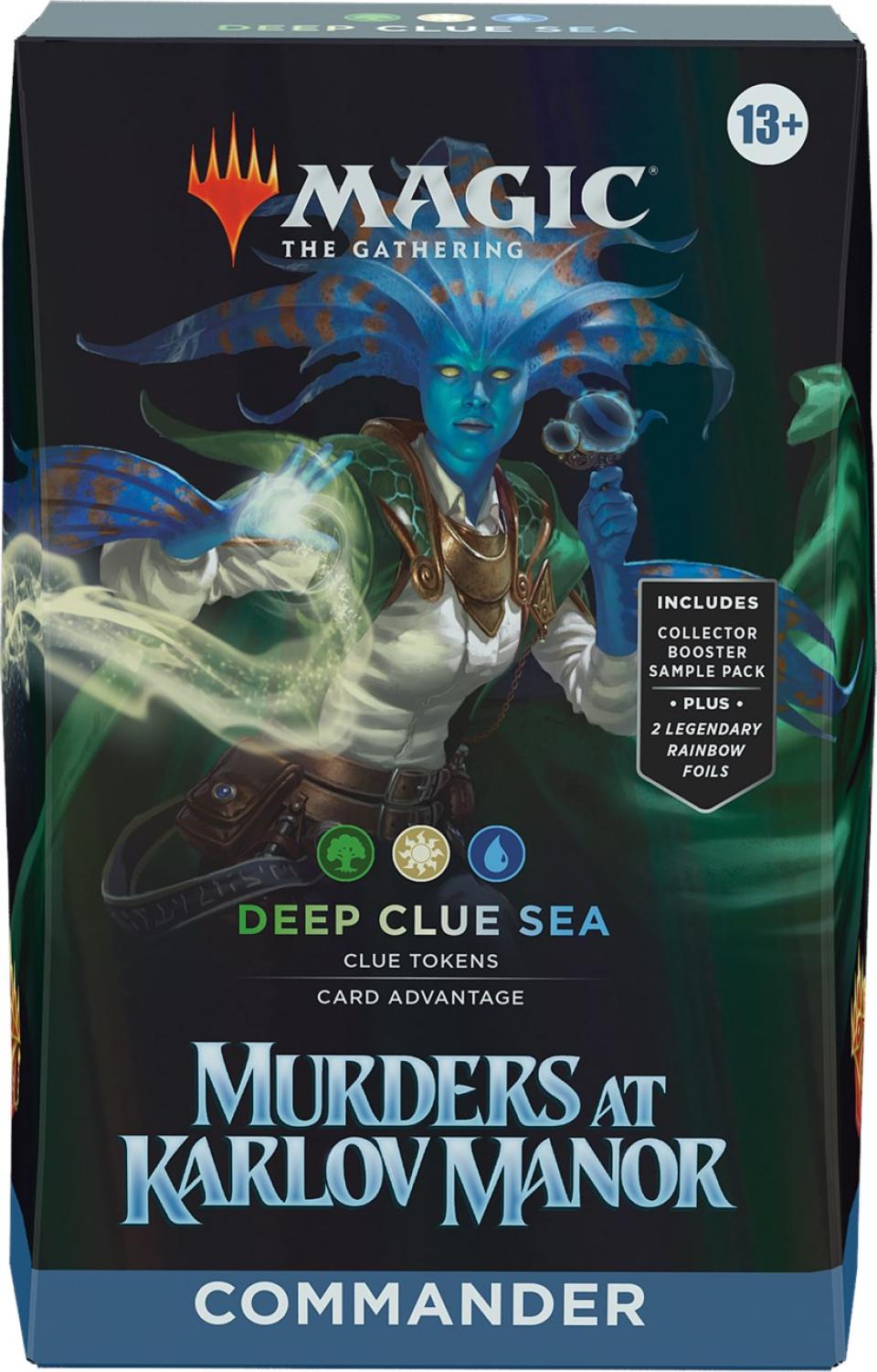 MTG TCG MKM MURDERS AT KARLOV MANOR COMMANDER DECK DEEP CLUE SEA