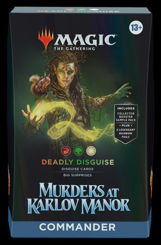 MTG TCG MKM MURDERS AT KARLOV MANOR COMMANDER DECK DEADLY DISGUISE