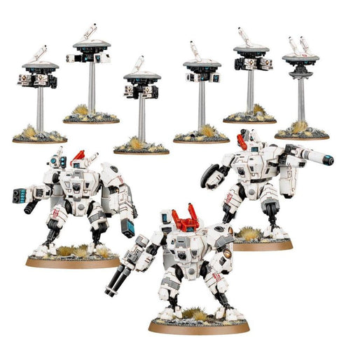 WAR HAMMER 40K TAU EMPIRE CRISIS BATTLESUITS