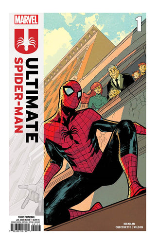 ULTIMATE SPIDER-MAN #1 SARA PICHELLI 3RD PRINTING VAR CVR A