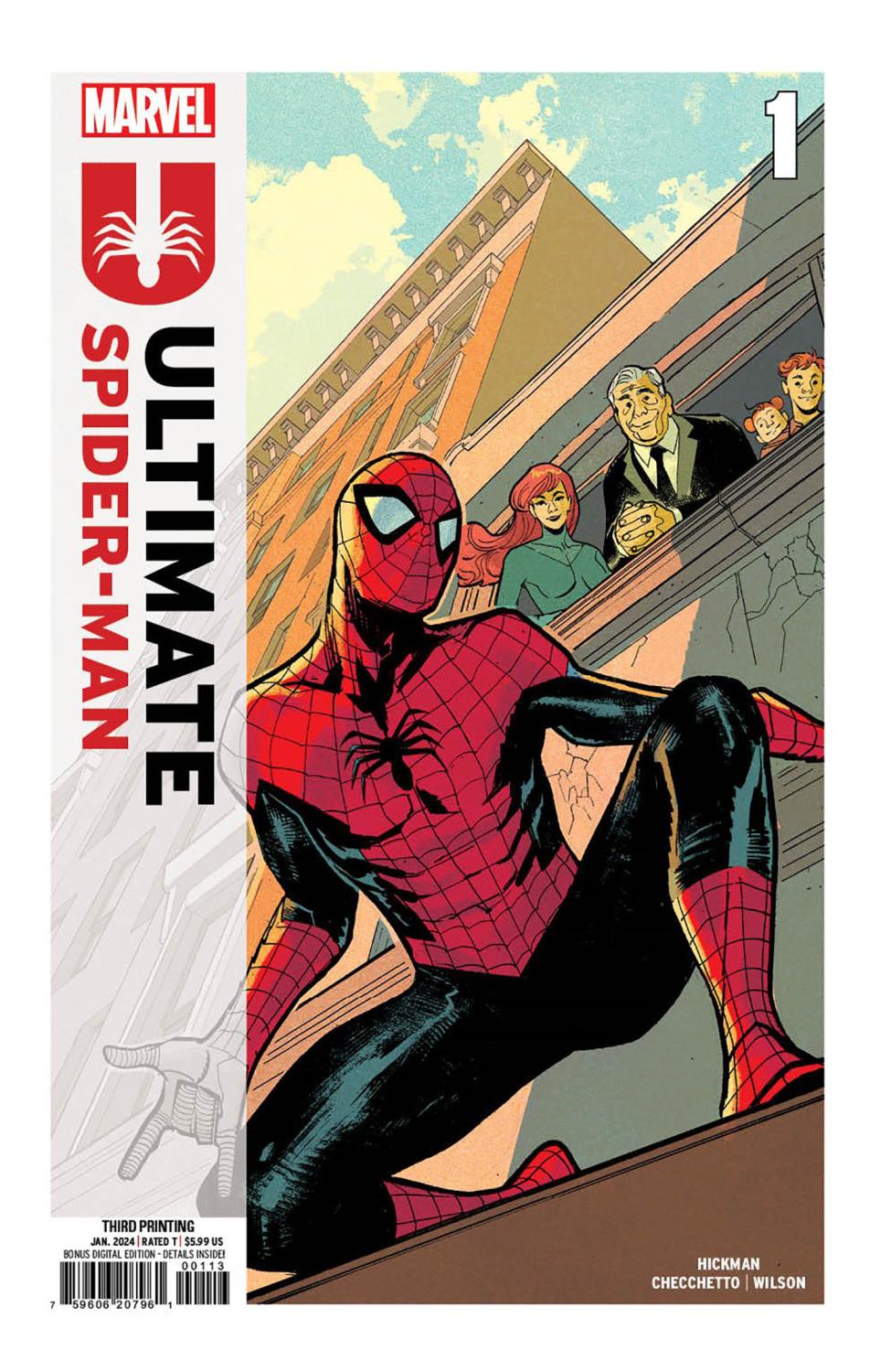 ULTIMATE SPIDER-MAN #1 SARA PICHELLI 3RD PRINTING VAR CVR A