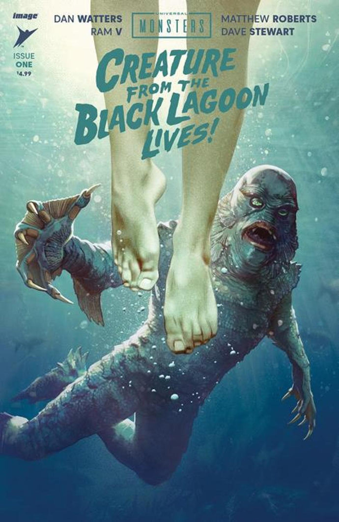 UNIVERSAL MONSTERS THE CREATURE FROM THE BLACK LAGOON LIVES #1 CVR B JOSHUA MIDDLETON VAR (OF 4)