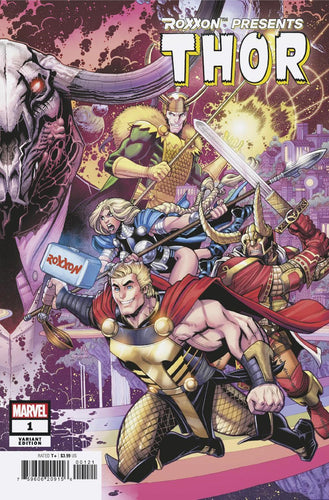 ROXXON PRESENTS THOR #1 NICK BRADSHAW CONNECTING VAR CVR B