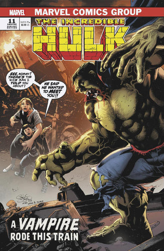 INCREDIBLE HULK #11 CARLOS MAGNO VAMPIRE VAR CVR B