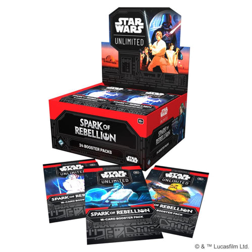 STAR WARS UNLIMITED : SPARK OF REBELLION BOOSTER BOX