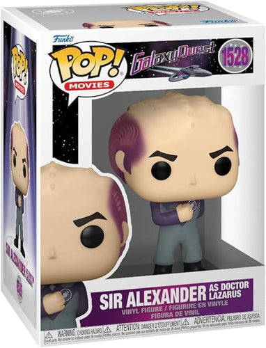 POP MOVIES GALAXY QUEST SIR ALEXANDER AS DOCTOR LAZARUS VIN FIG