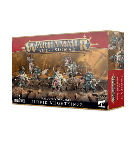 WARHAMMER AGE OF SIGMAR : MAGGOTKIN OF NURGLE PUTRID BLIGHTKINGS