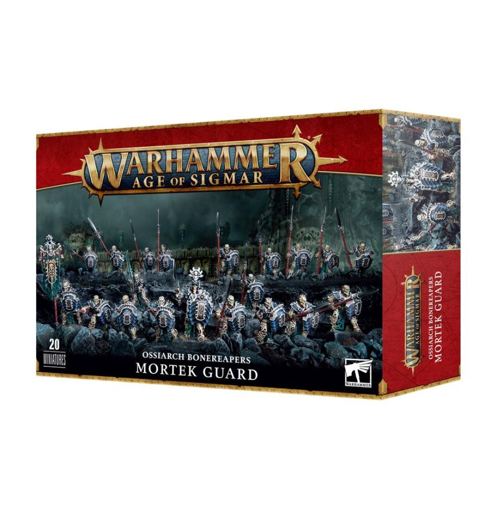 WARHAMMER AGE OF SIGMAR : OSSIARCH BONEREAPERS MORTEK GUARDS