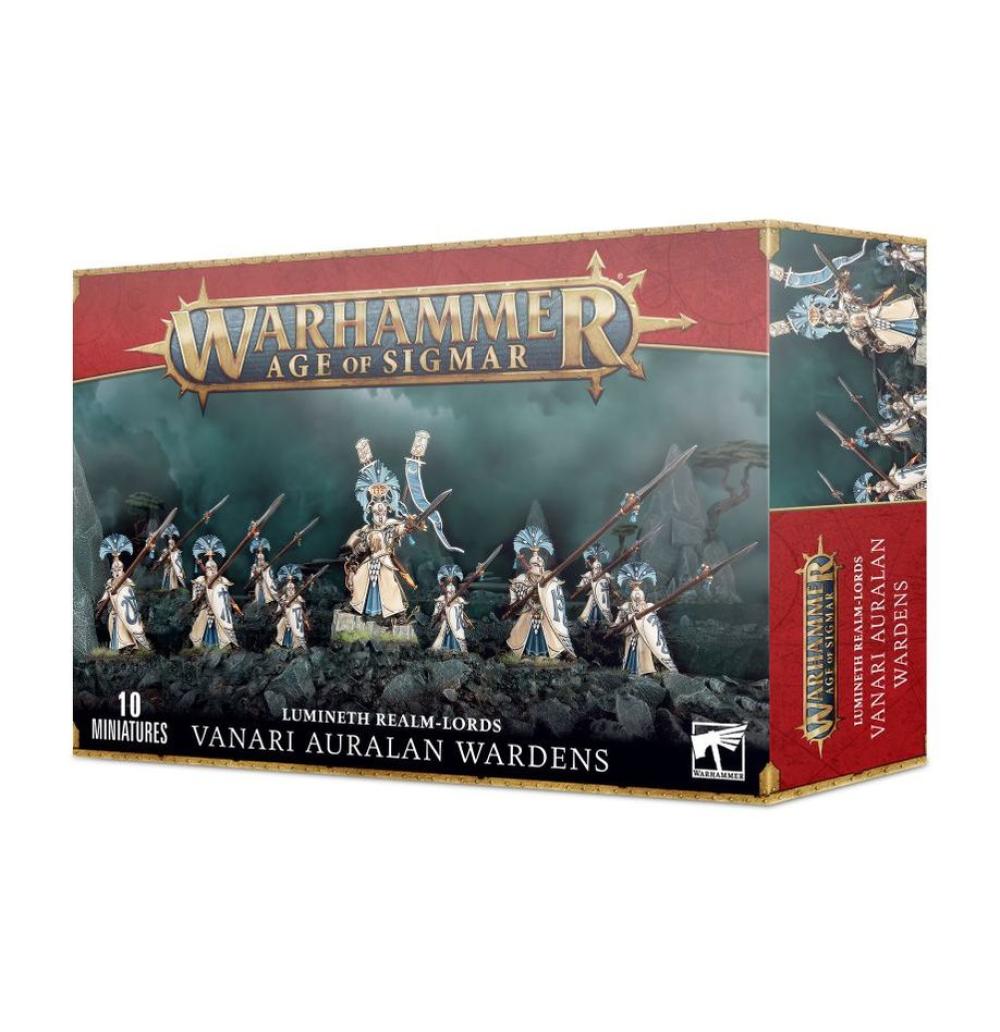 WARHAMMER AGE OF SIGMAR : LUMINETH REALM-LORDS VANARI AURALAN WARDENS